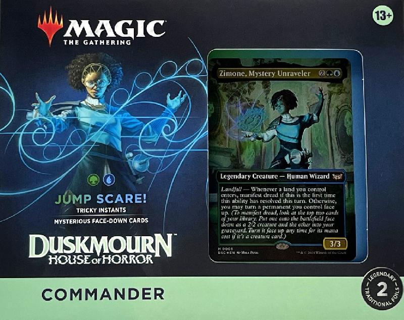 MTG Commander Deck Duskmourn House of Horrors Jump Scare