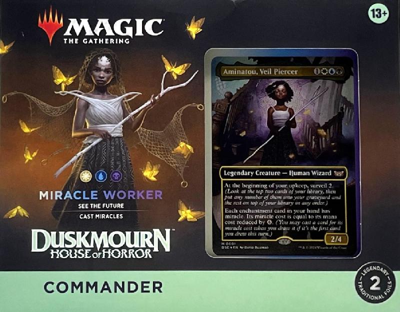 MTG Commander Deck Duskmourn House of Horrors Miracle Worker