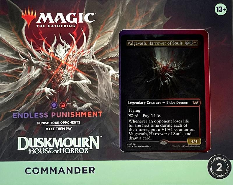 MTG Commander Deck Duskmourn House of Horrors Endless Punishment