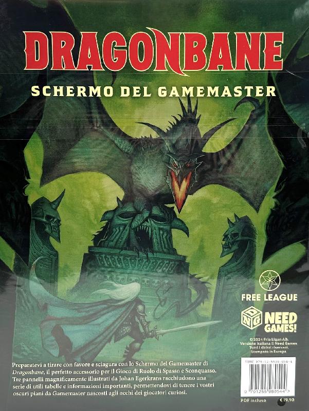 Dragonbane - Schermo del Gamemaster