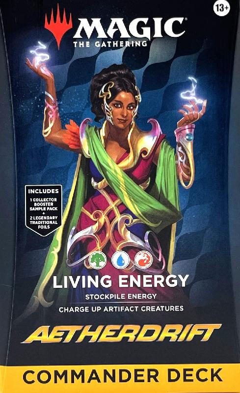 MTG Commander Deck Aetherdrift Living Energy